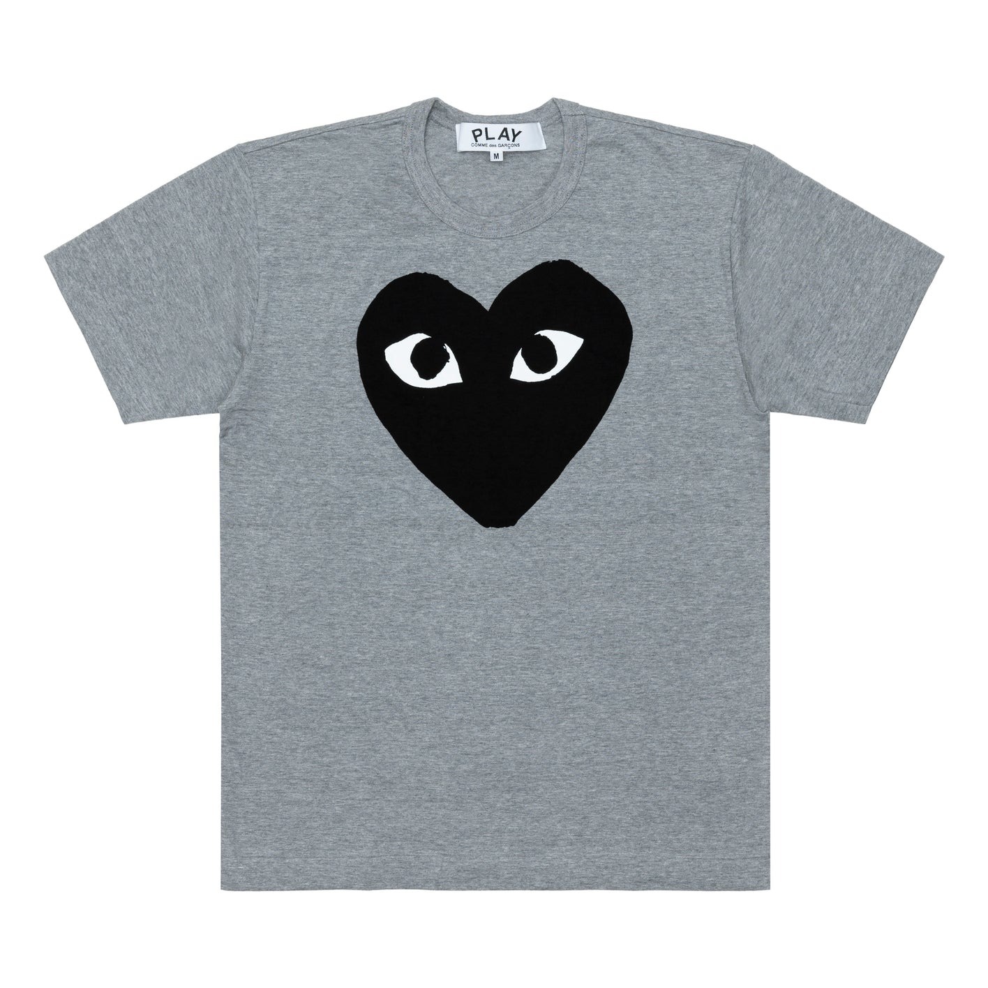 『代購商品』COMME des GARCONS Short PLAY Printed Heart T-Shirt 川久保玲 大黑愛心 短T