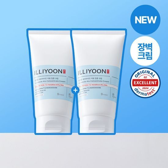 《olive young連線》ILLIYOON Ceramide Ato Concentrate Cream 150ml 1+1