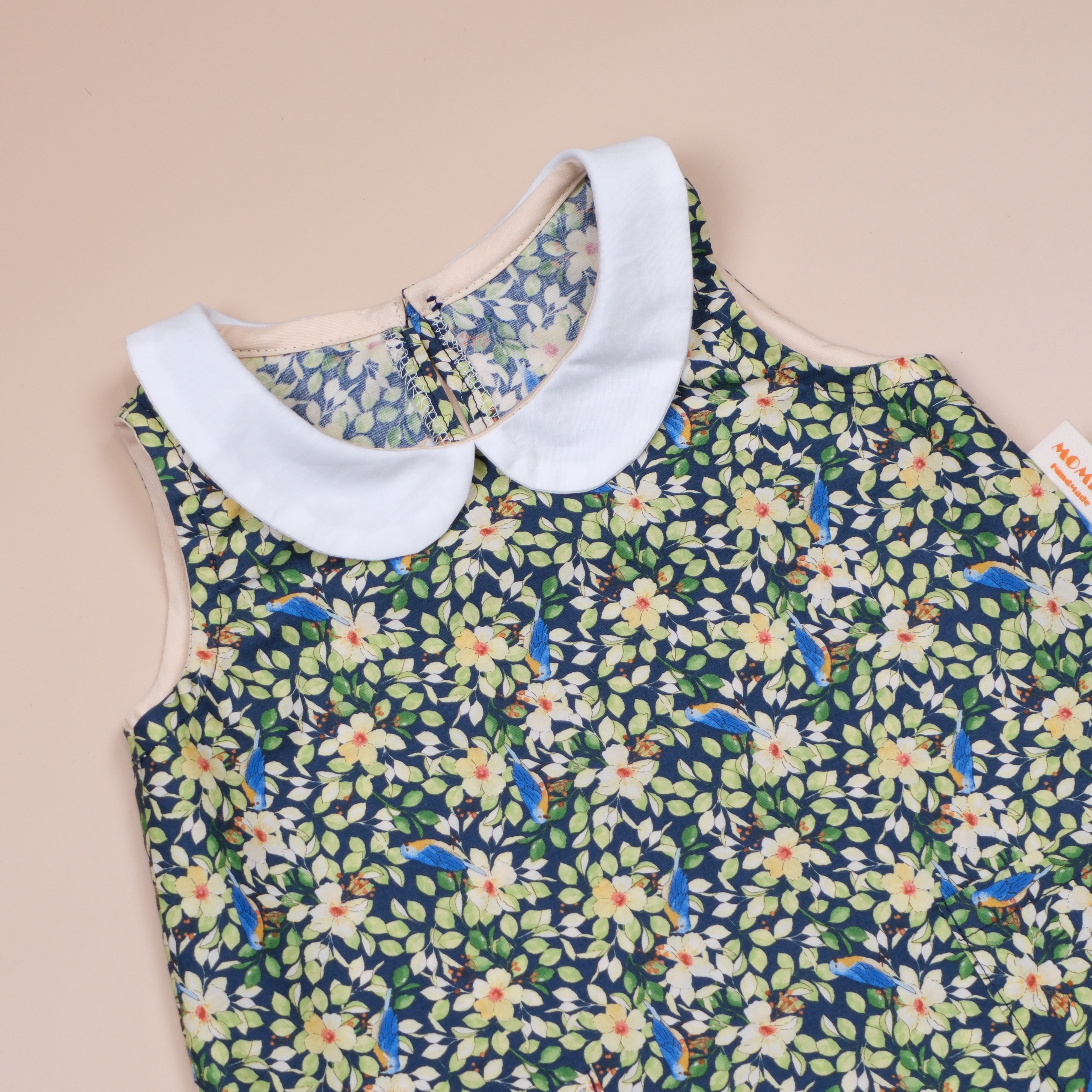 鳥語花香 Birdsong Blooms ❁ 晨曦森林 ❁ 手作女童無袖洋裝