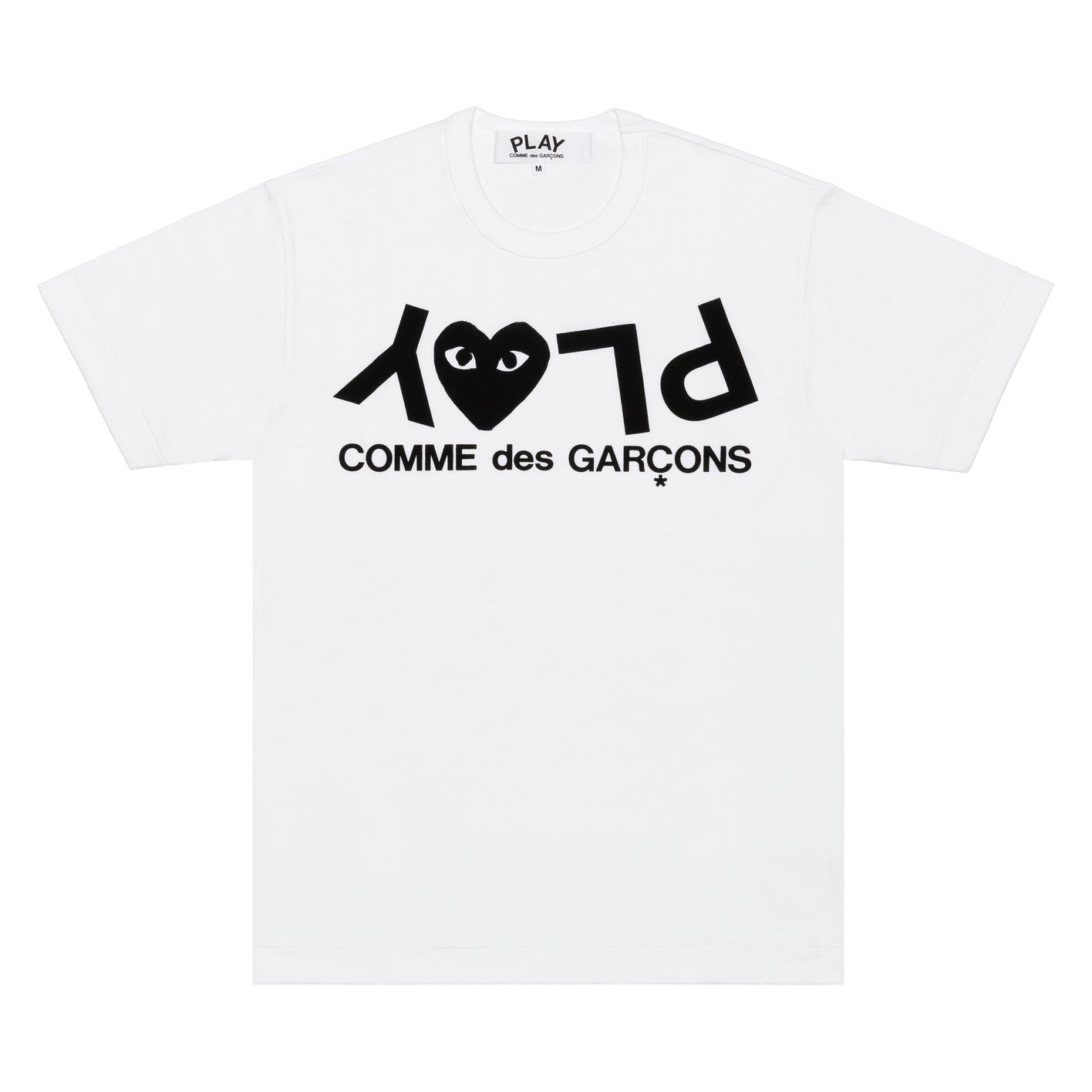 『代購商品』COMME des GARCONS PLAY Printed Logo T-Shirt 川久保玲 倒PLAY 黑愛心 短T