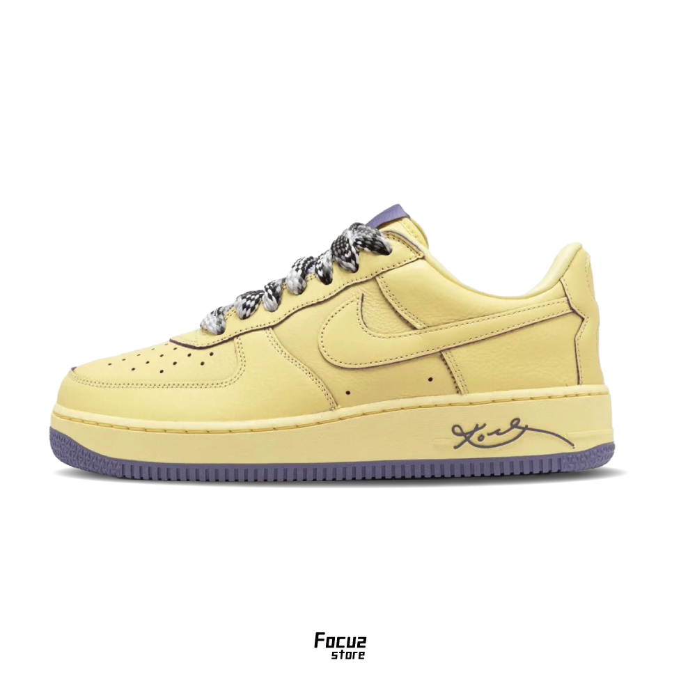 【Focus Store】部分現貨 Kobe Bryant x Nike Air Force 1 Low Protro "Soft Yellow" 米黃紫 HV9408-700