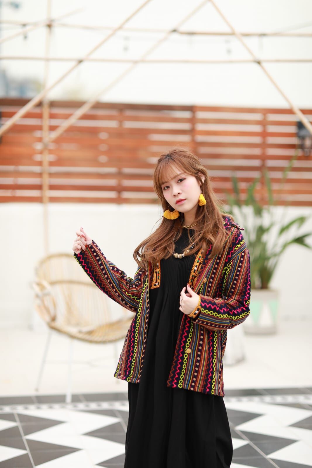 Macrame 手工刺繡外套 (MAJK0005)