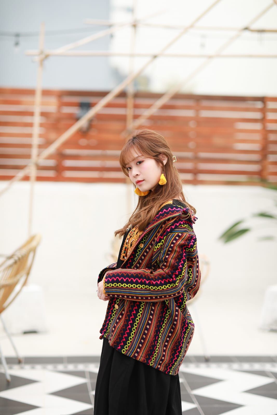 Macrame 手工刺繡外套 (MAJK0005)