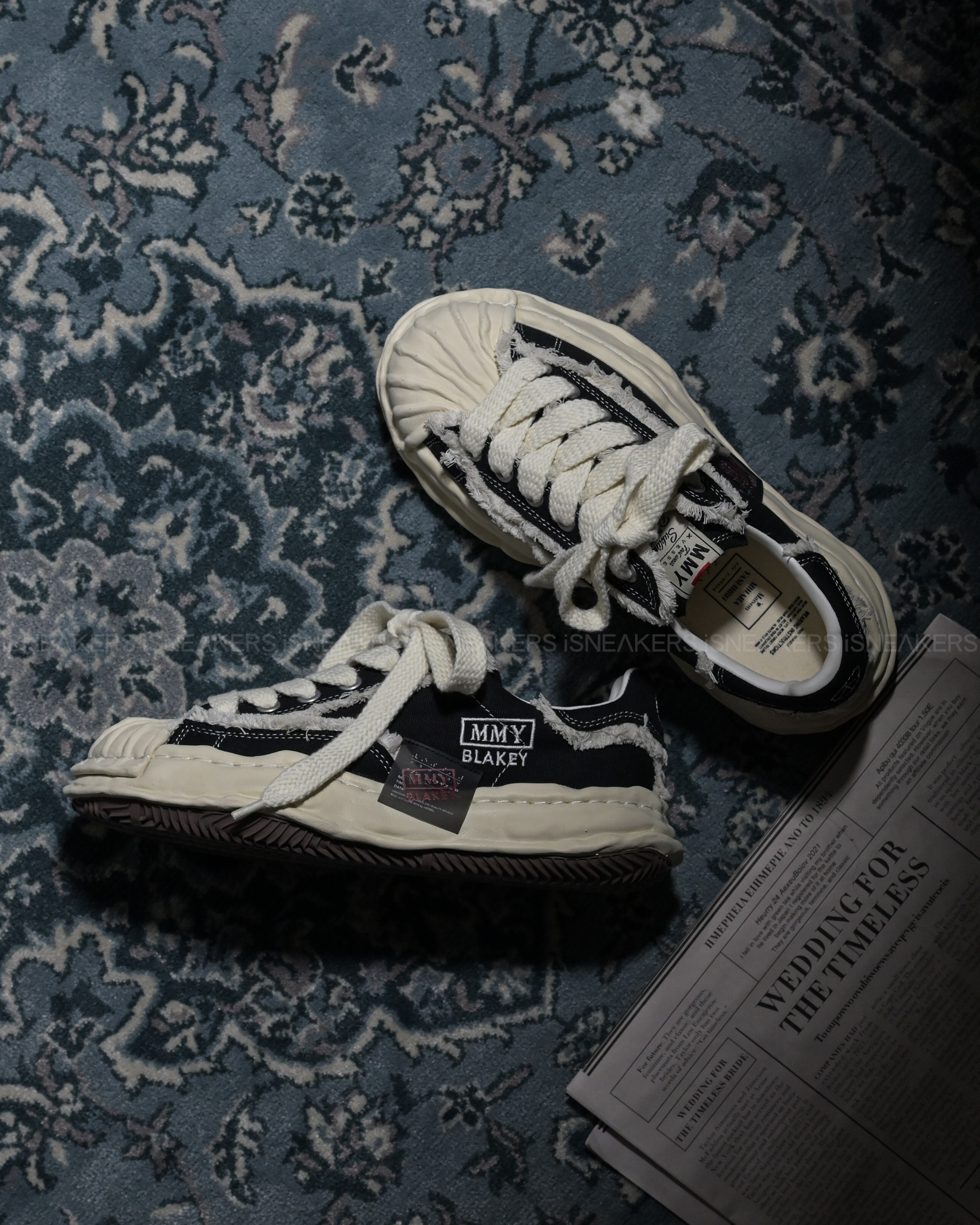 iSNEAKERS | xVESSEL x Maison Mihara Yasuhiro Blakey OG "Black" 三原康裕 黑色 C13FW713-BK