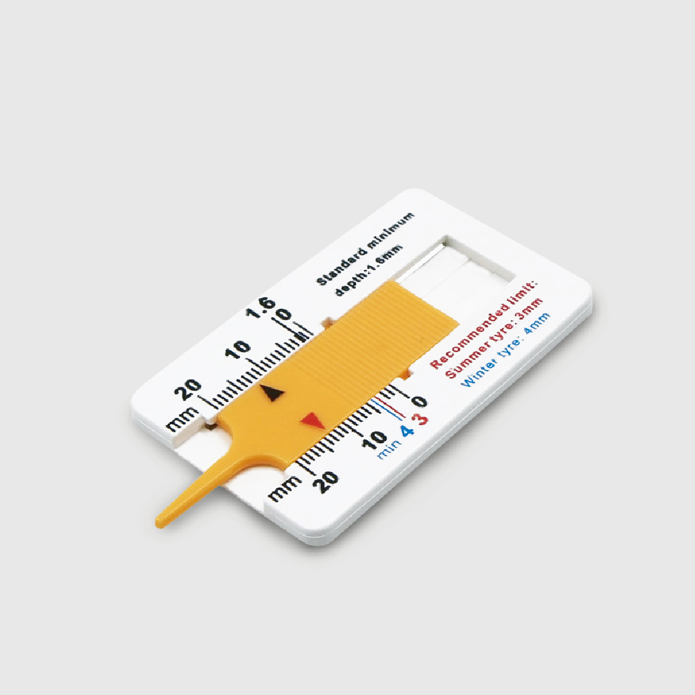 戶外用品｜攜帶式輪胎紋深度尺