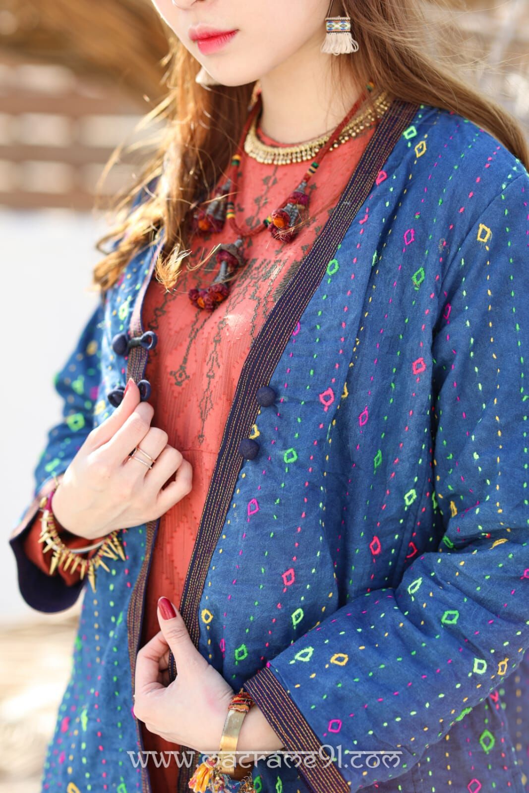 Macrame 手工刺繡外套 (M2249E1/ E2/ E3/ E4/ E5)