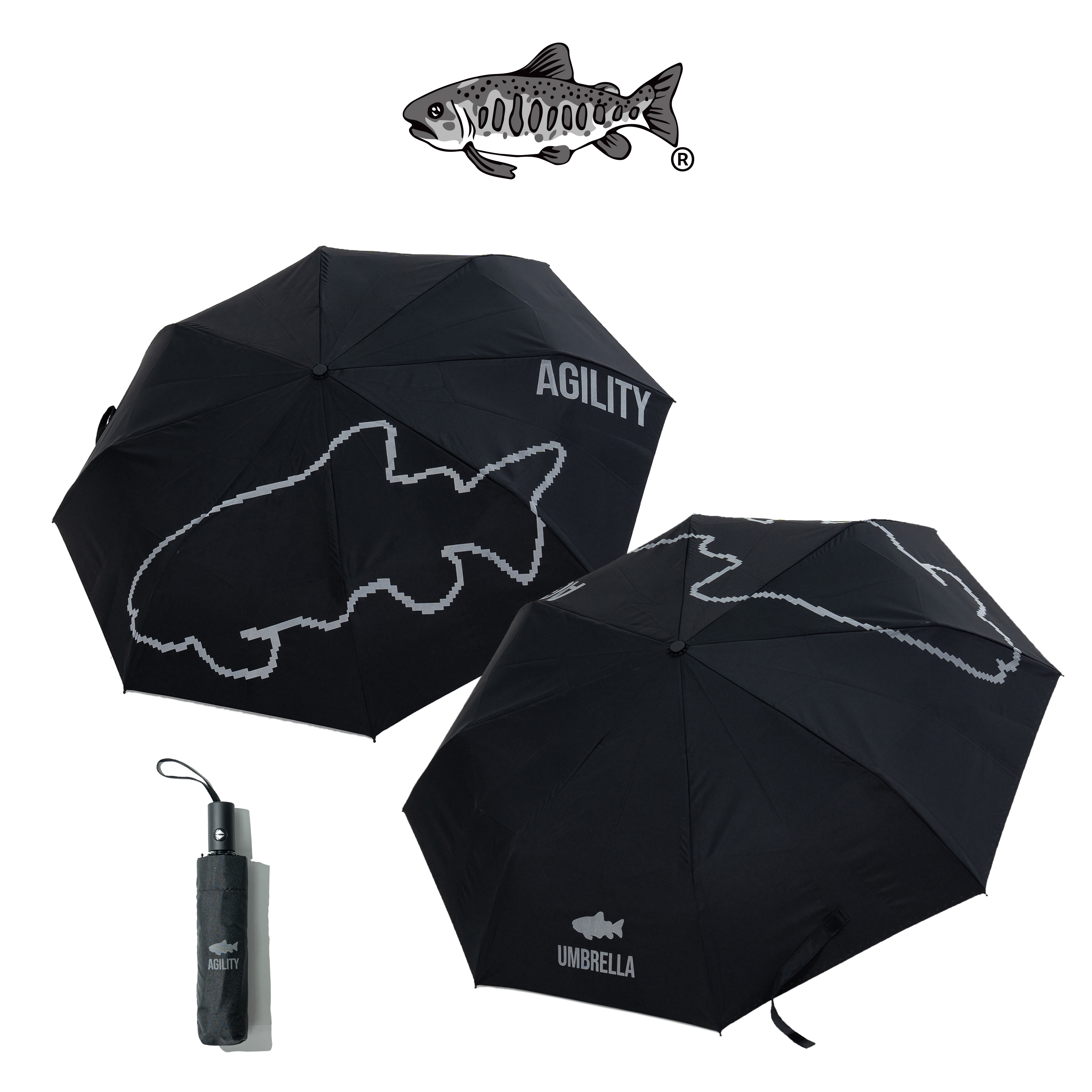 AGILITY CREW Folded Umbrella 自動瞬收 雨傘 [ACU]