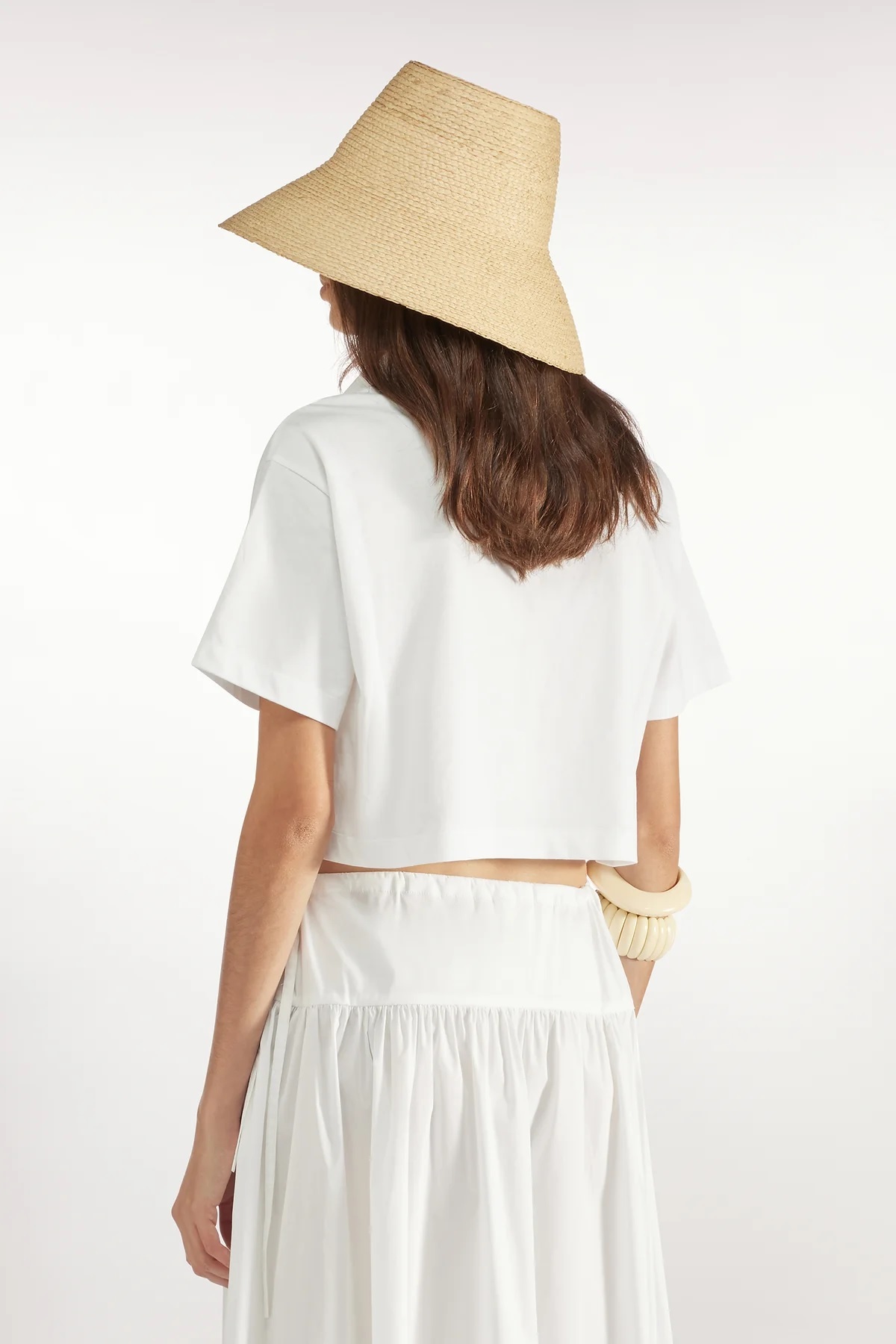 LIVIANA CONTI  POLO短版T(白)