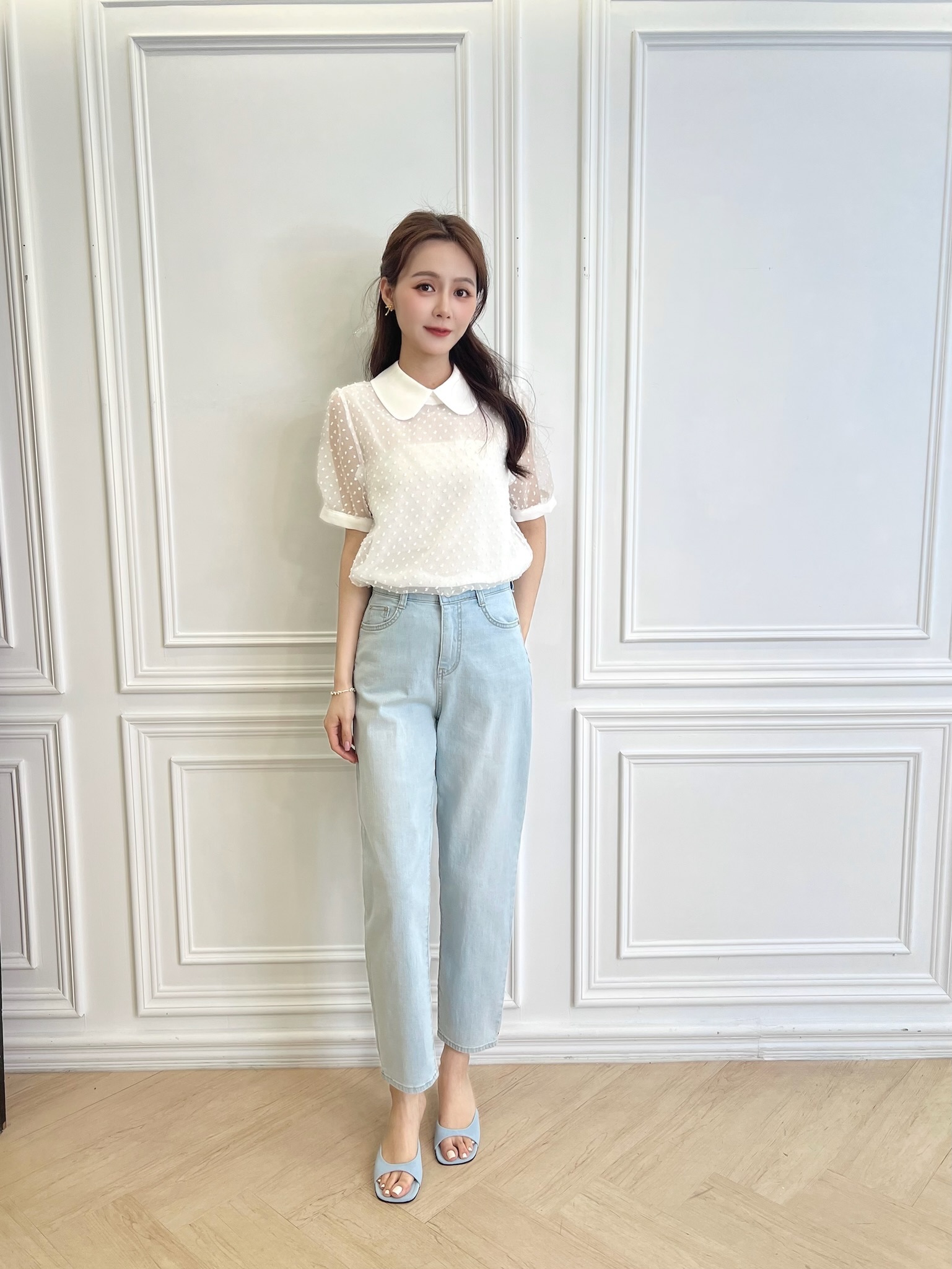 涼感男友牛仔褲