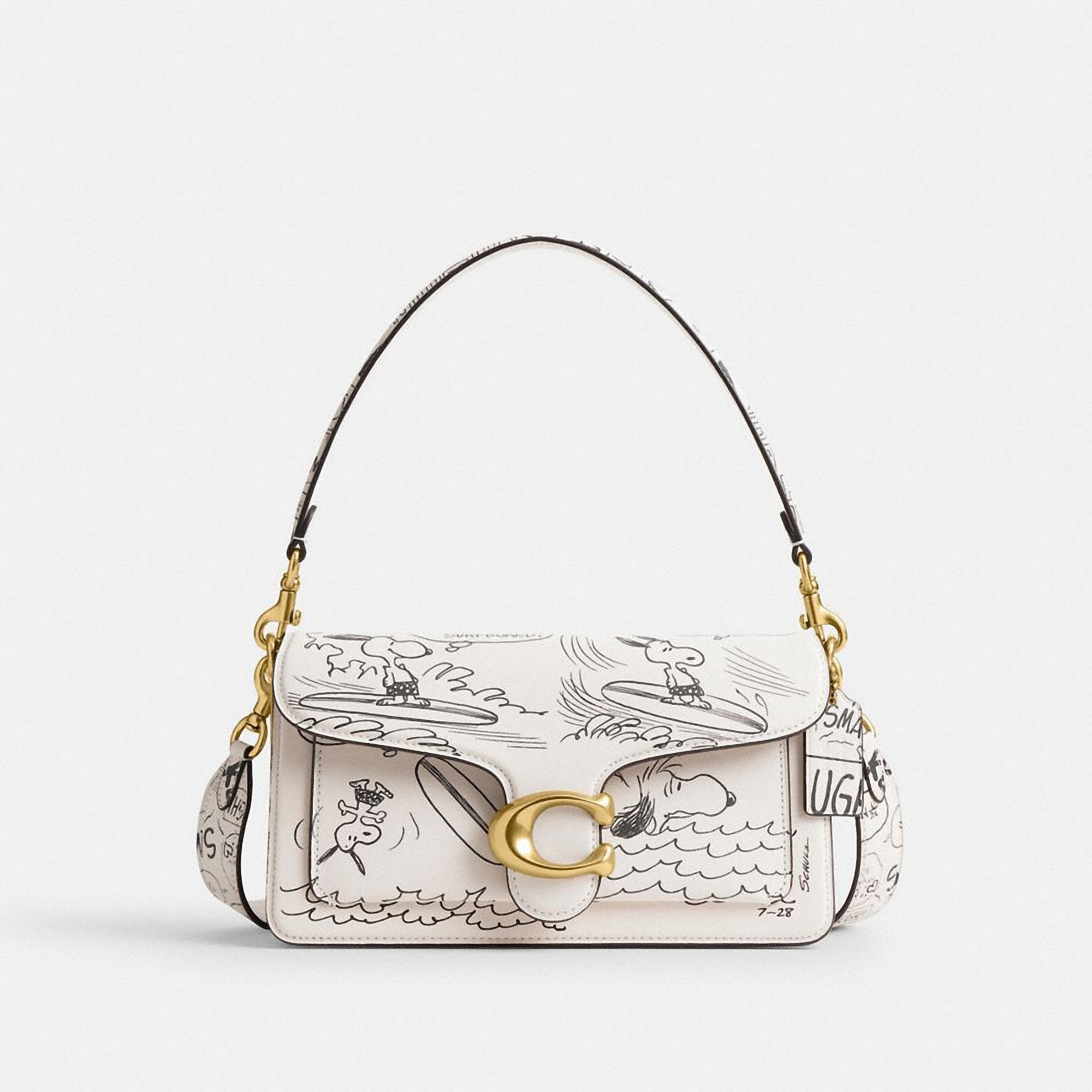 【COACH】COACH X PEANUTS聯名系列 TABBY 26手袋