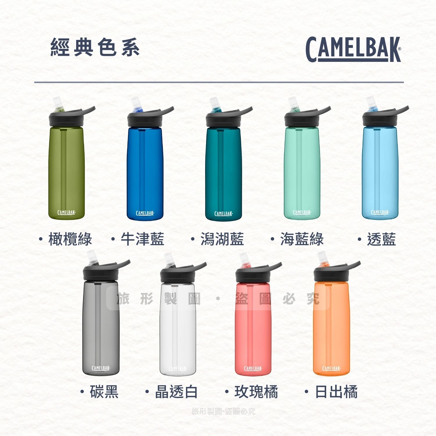 CAMELBAK EDDY+ 多水吸管水瓶 750ml 附贈專用防塵蓋