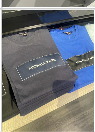 Michael Kors MK 布標字母 短袖上衣 短袖 短T