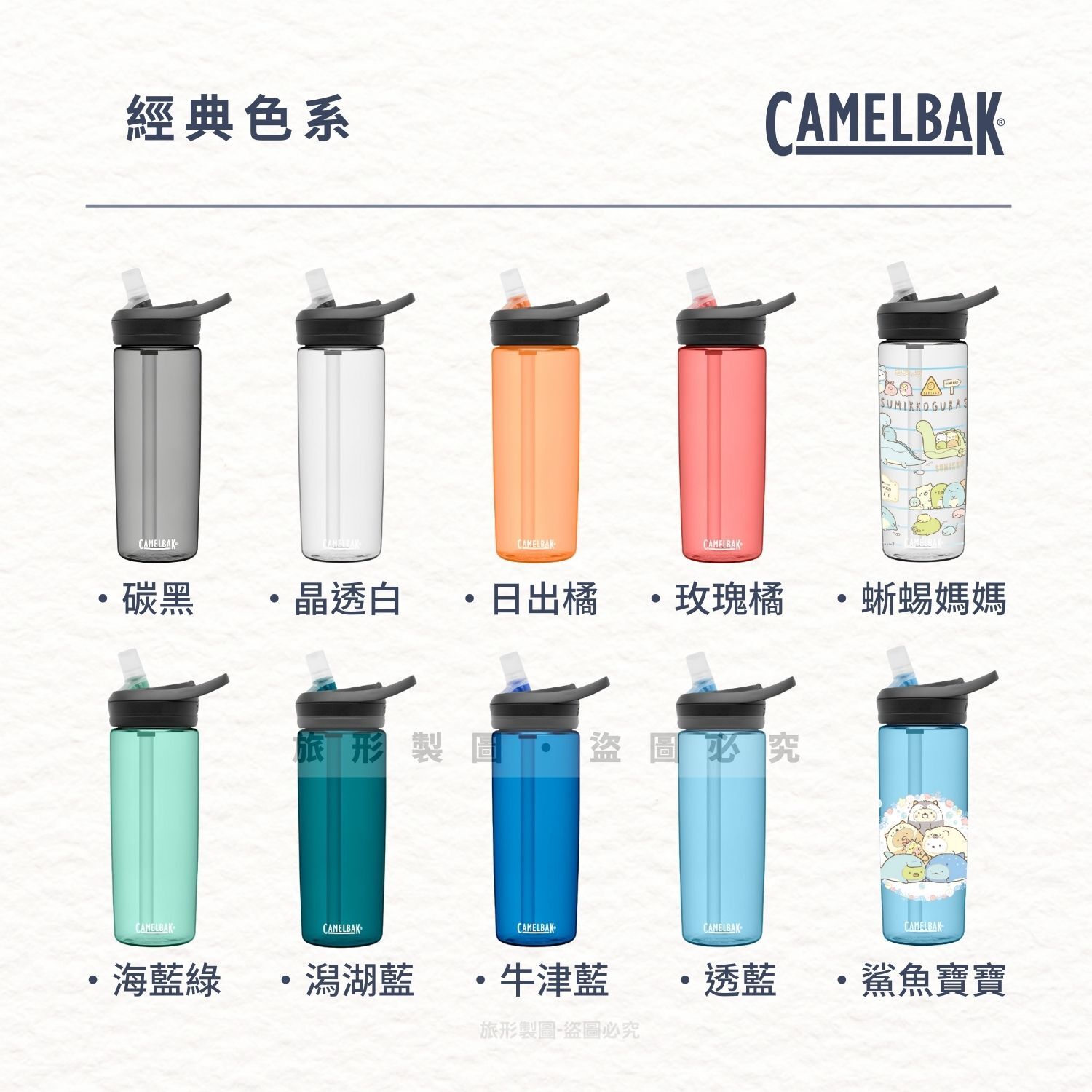 CAMELBAK EDDY+ 多水吸管水瓶 600ml 附贈專用防塵蓋