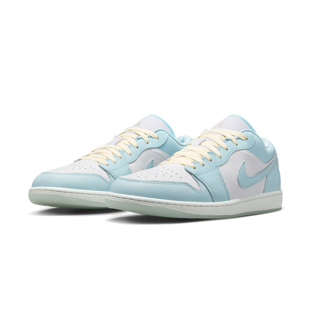 Nike Air Jordan 1 Low SE 男 藍白 皮革 運動 低筒 喬丹 AJ1 休閒鞋 HJ5999-400