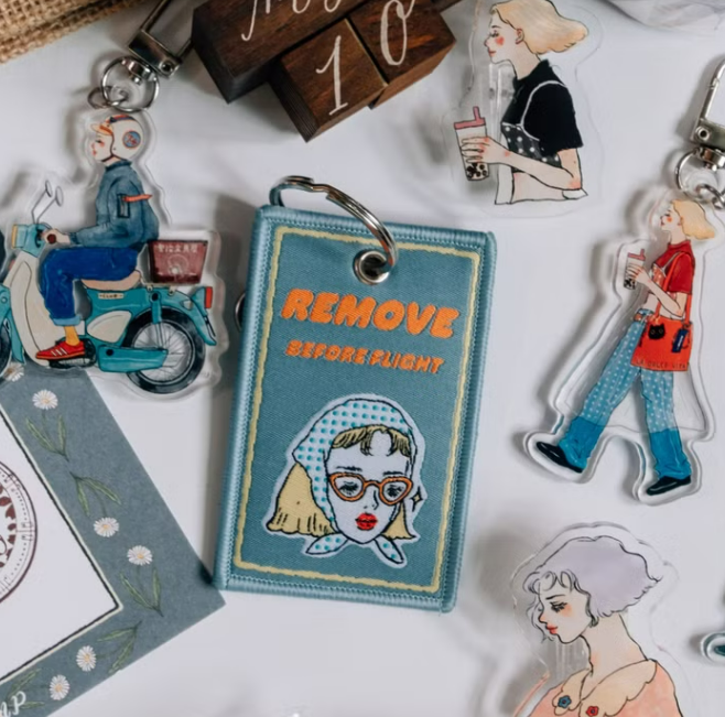 甜蜜生活飛行團 飛行飄帶 鑰匙圈｜甜蜜生活La Dolce Vita 台灣