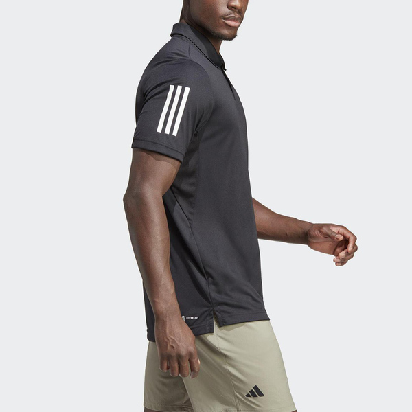 Adidas Club 3str Polo HS3269 男 POLO衫 短袖 上衣 運動 網球 訓練 亞洲版 黑
