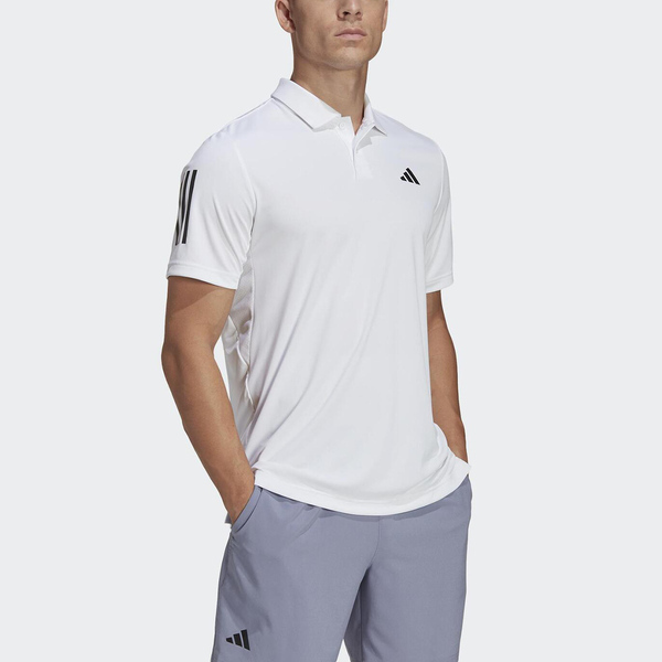 Adidas Club 3str Polo HS3268 男 POLO衫 短袖 上衣 運動 網球 訓練 亞洲版 白