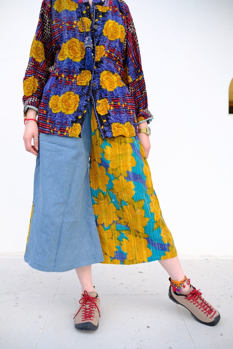 Macrame 手工刺繡牛仔褲 (MA1860G3)