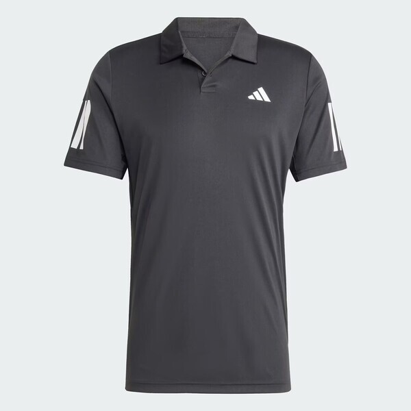 Adidas Club 3str Polo JG0985 男 Polo衫 運動上衣 休閒短袖 網球 黑 亞版