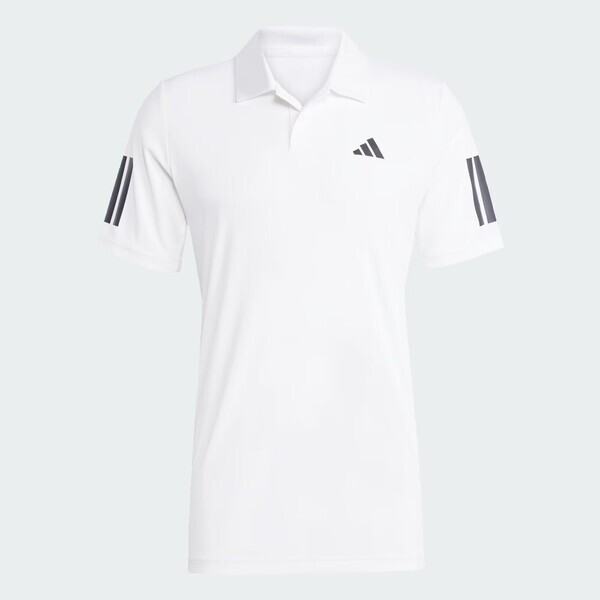 Adidas Club 3str Polo JE0412 男 Polo衫 運動上衣 休閒短袖 網球 白 亞版