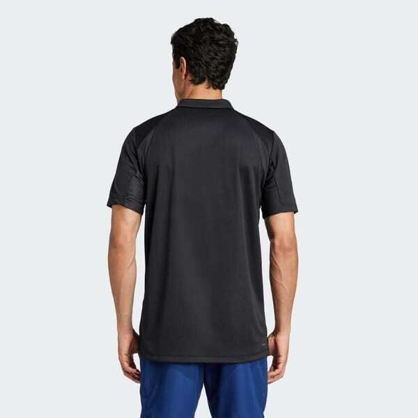 Adidas Clima Polo JH3395 男 Polo衫 運動上衣 休閒短袖 網球 吸濕排汗 黑 亞版