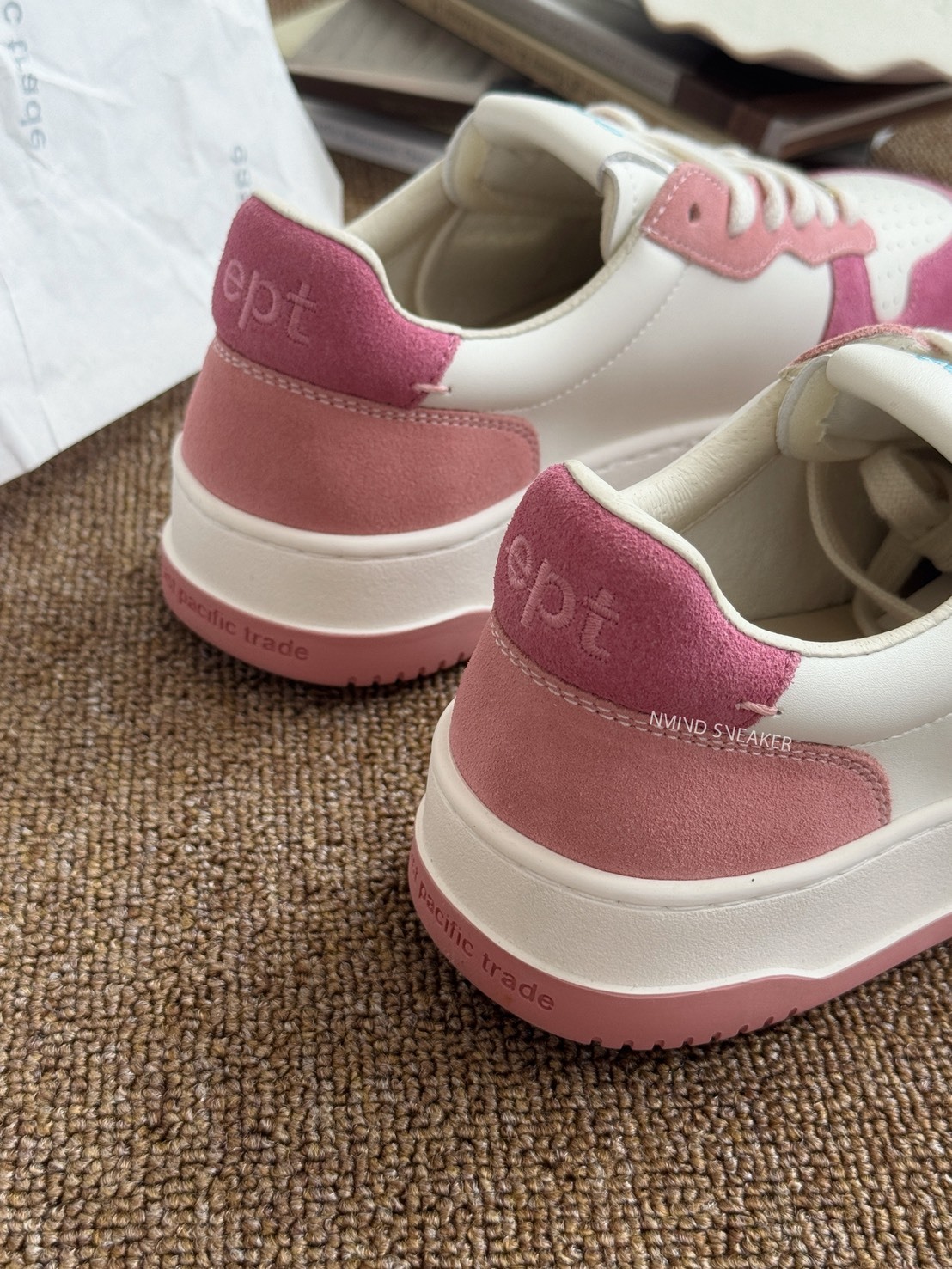 <快速出貨> EPT 復古板鞋 柔粉莓果 (PINK/D.PINK)