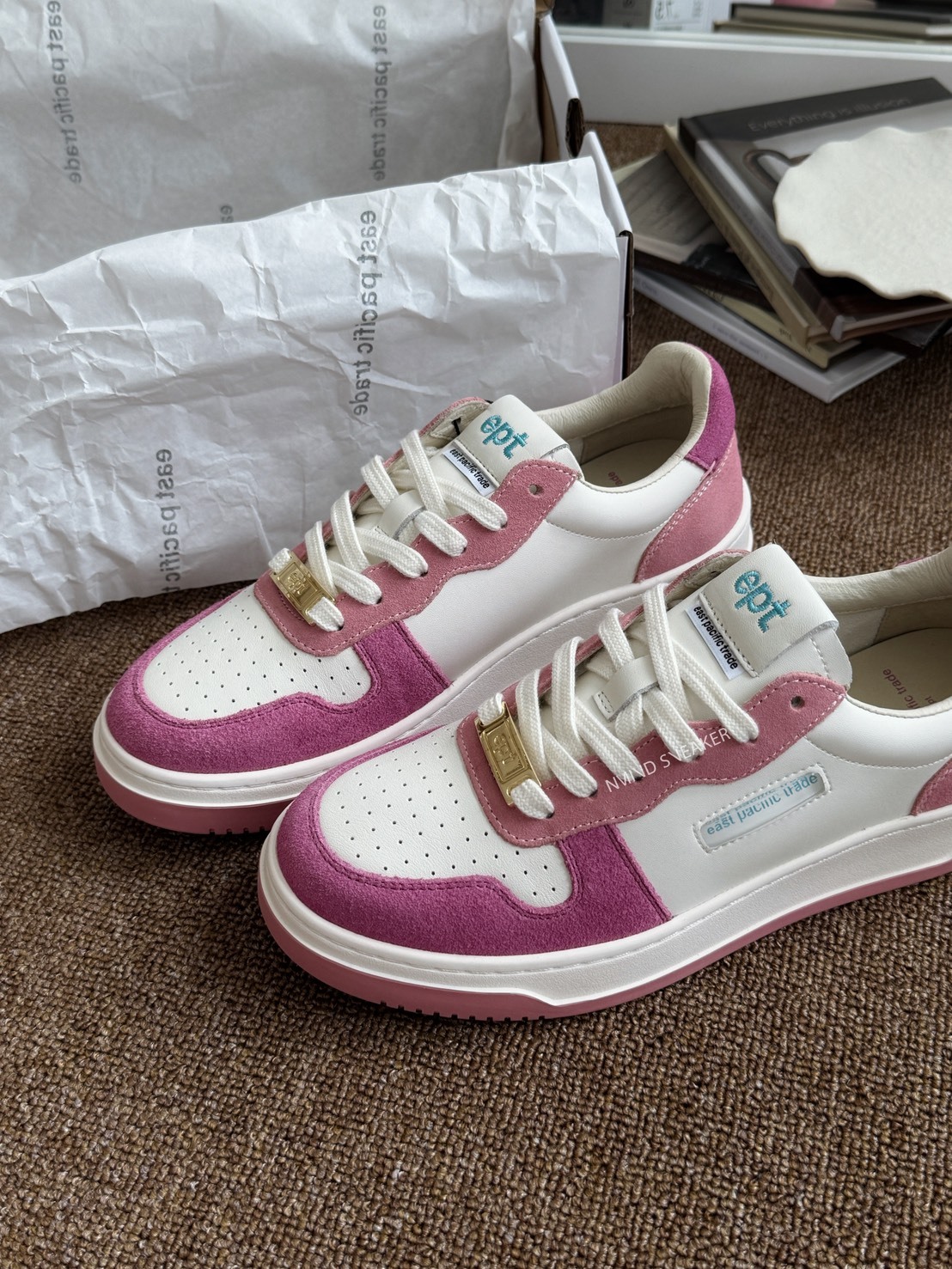 <快速出貨> EPT 復古板鞋 柔粉莓果 (PINK/D.PINK)