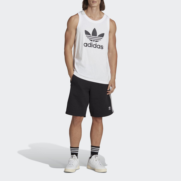 Adidas Trefoil Tank IA4808 男 背心 亞洲版 運動 休閒 經典 三葉草 棉質 舒適 白
