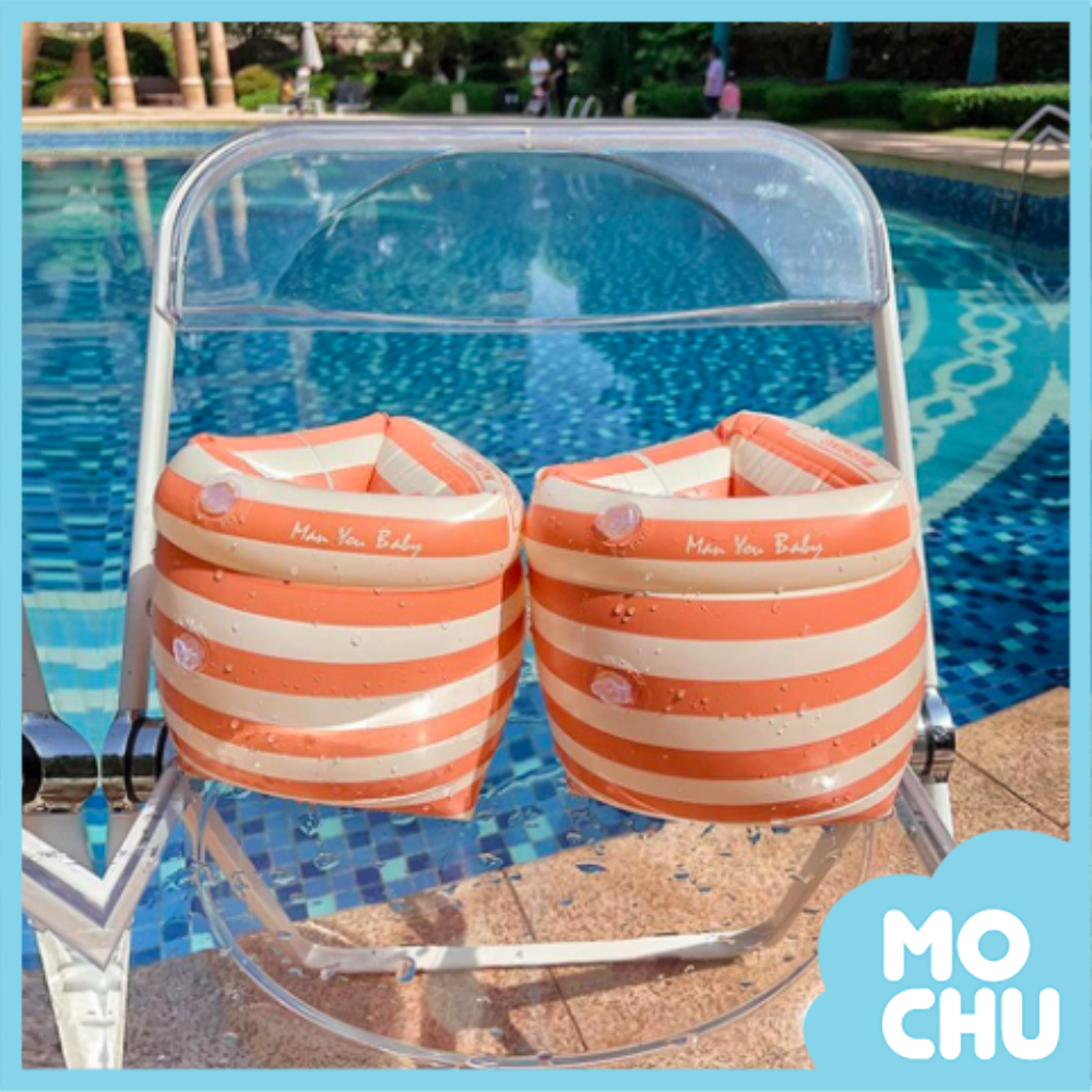 簡約條紋手臂圈(三色)