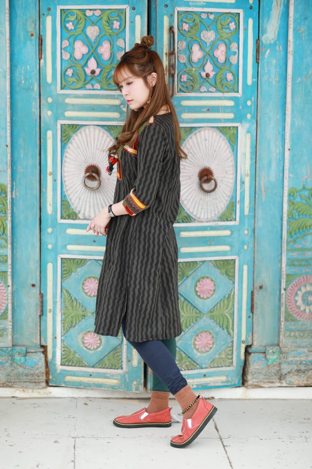 Macrame 手工刺繡連身裙 (MAOP0001)