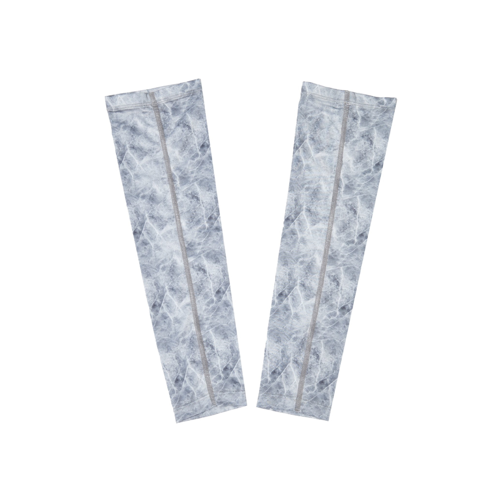 【EIDER】涼感印花袖套/25EDUA25907-[炭灰、冰藍]