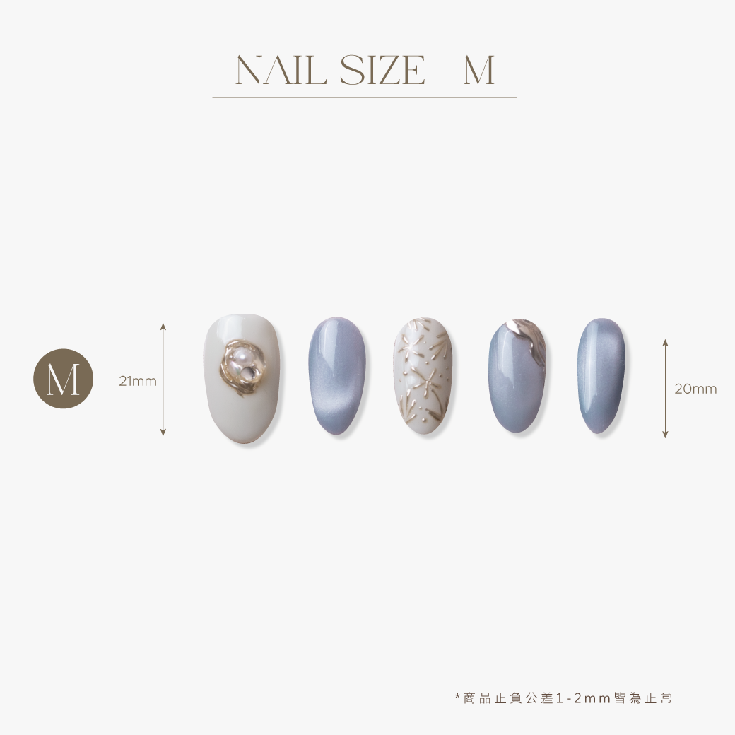 ARTiS di Voce 穿戴美甲片組合-橢圓-春日彩妝