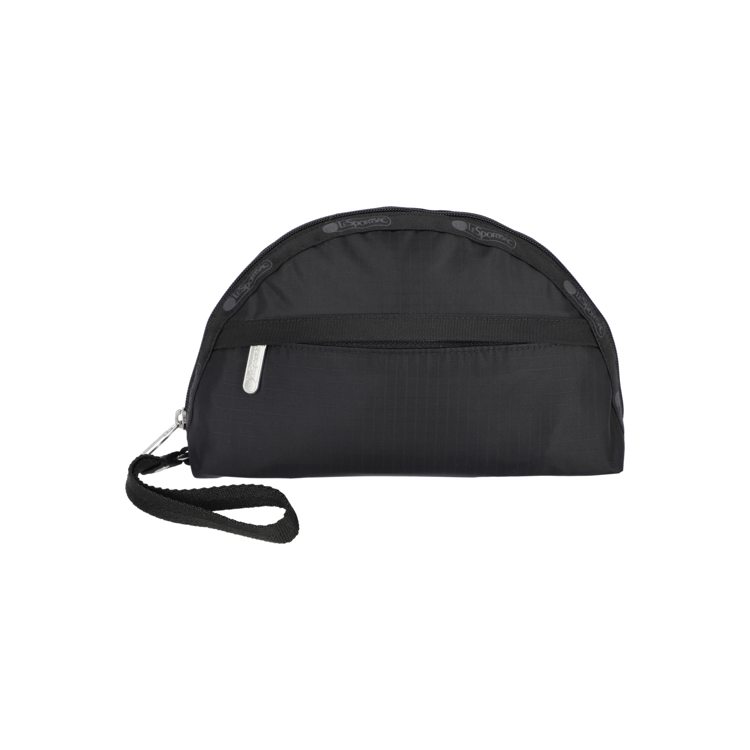 雙層拉鍊隨身包 (RECYCLED BLACK)