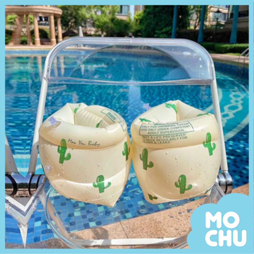 仙人掌印花手臂圈