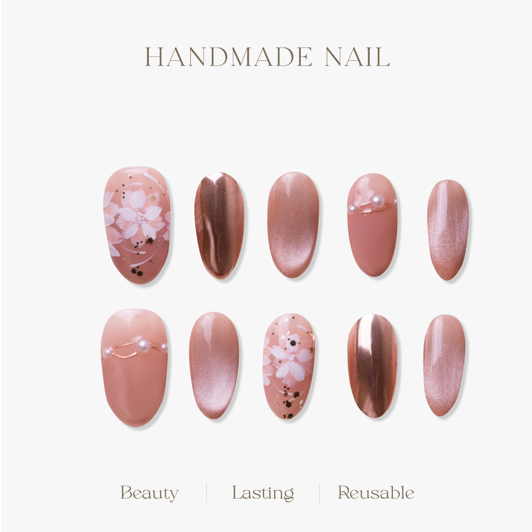 ARTiS di Voce 穿戴美甲片組合-橢圓-雞尾酒晚宴