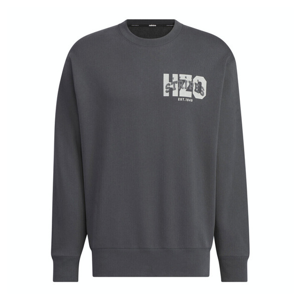 Adidas CLG Sweatshirts JG8553 男 長袖 上衣 大學T 運動 休閒 寬鬆 舒適 黑