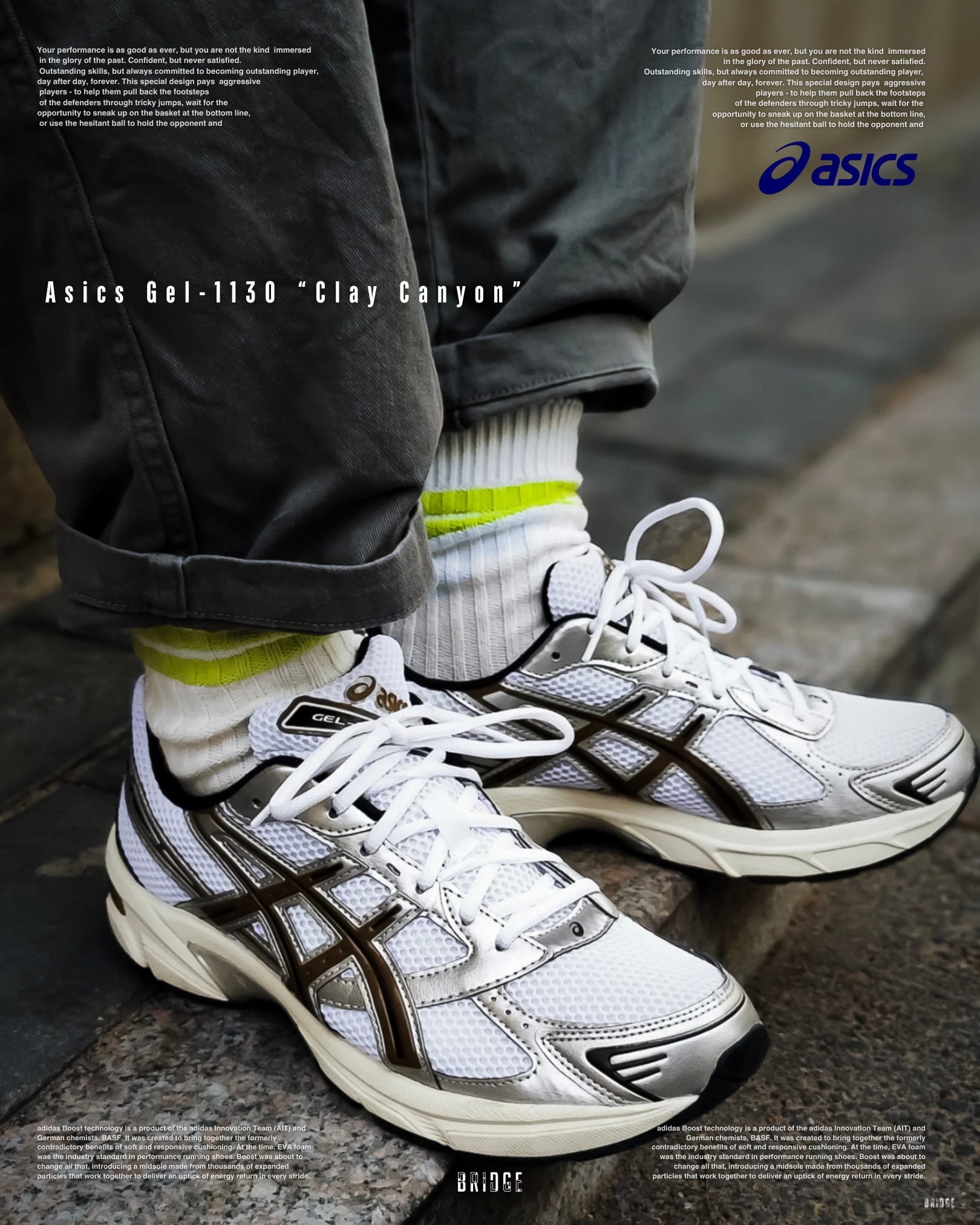 『亞瑟士 Y2K古銅金 ⚜️』Asics Gel-1130 “Clay Canyon” 1201A256-113