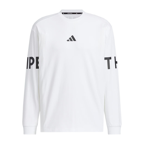 Adidas Word L/S Tee JM2077 男 長袖上衣 休閒長袖 運動上衣 舒適 穿搭 白 黑