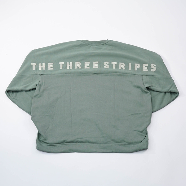 Adidas Word Swt Crew JN9964 女 長袖上衣 休閒長袖 舒適 穿搭 綠 亞版