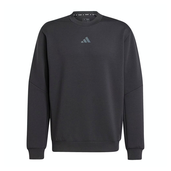 Adidas D4T Crew Sweats JJ4642 男 長袖上衣 休閒長袖 運動上衣 訓練 健身 黑