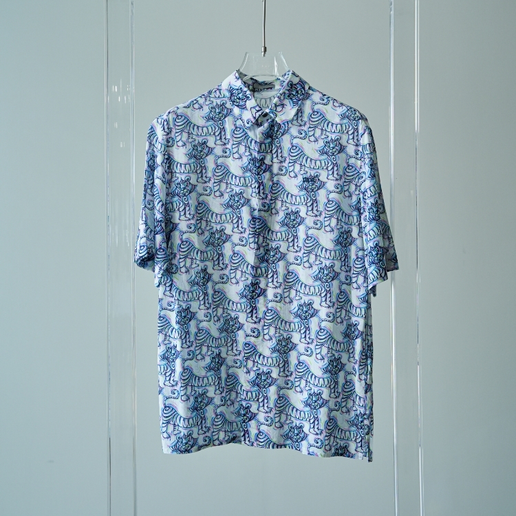 DIOR 滿版老虎襯衫