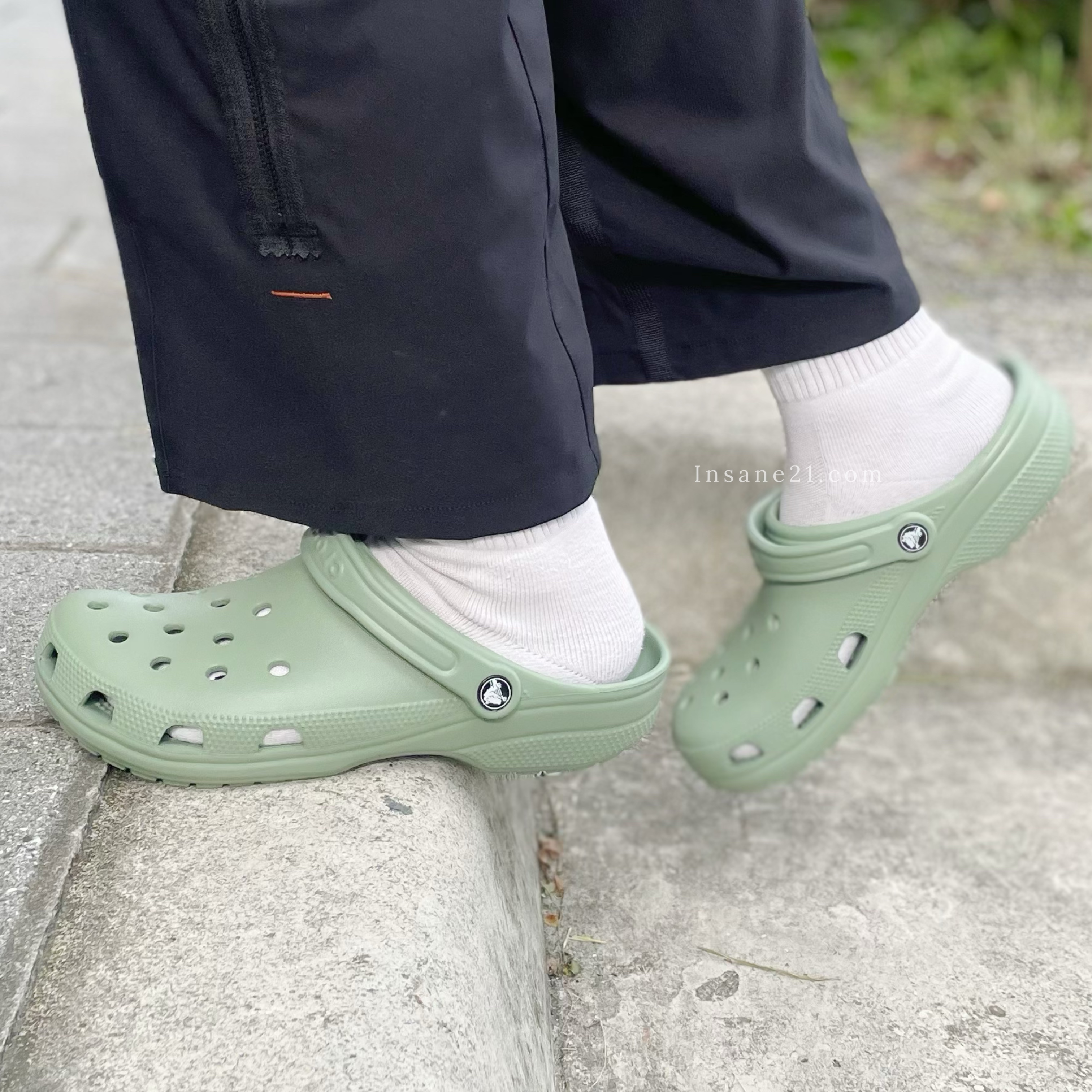 CROCS CLASSIC CLOG 森林綠 經典洞洞鞋 懶人鞋 拖鞋 男鞋