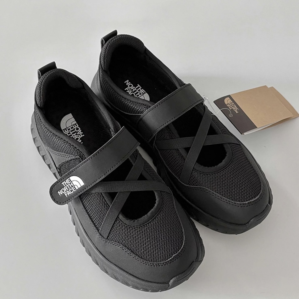 THE NORTH FACE MARTIS 全黑 瑪莉珍 北臉 厚底 百搭 女鞋 NS82R55J