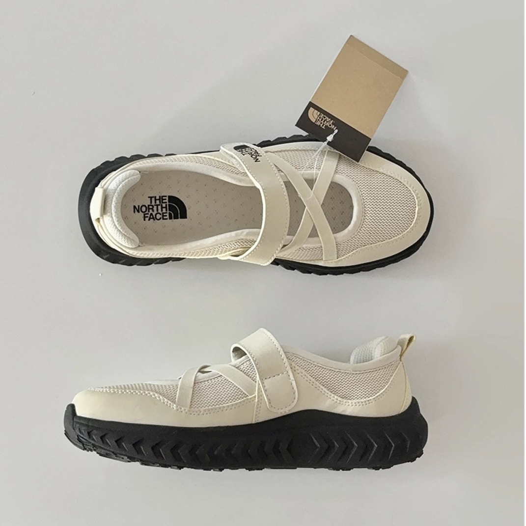 THE NORTH FACE MARTIS 米白 瑪莉珍 厚底 休閒百搭 北臉 NS82R55K