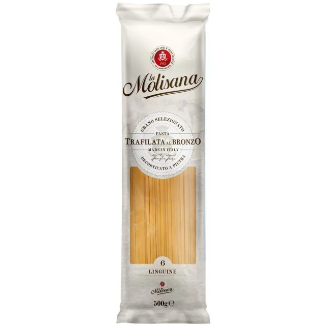 【茉莉】6號細扁麵 500克