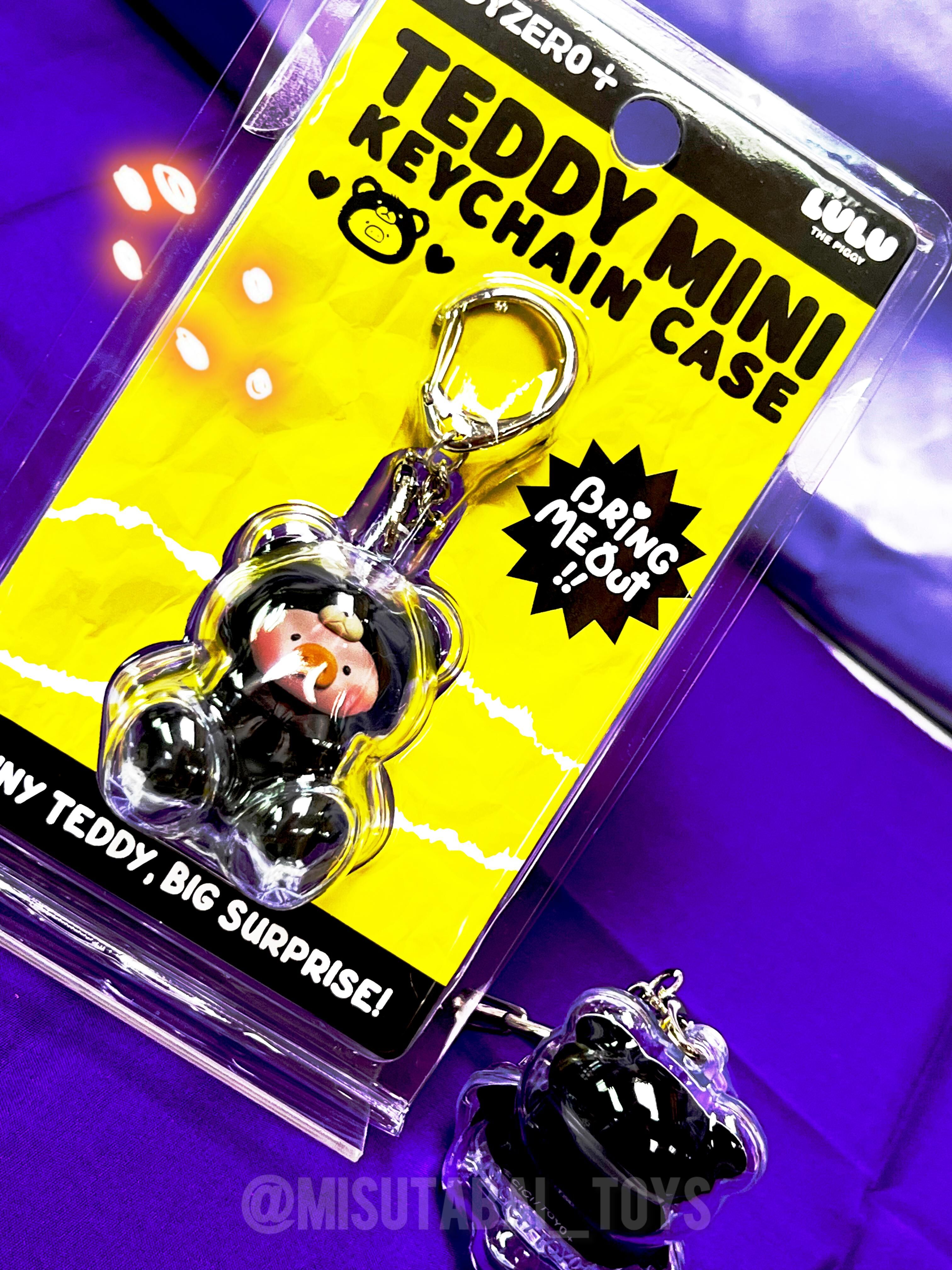 LULU THE PIGGY: Teddy MINI Keychain Case