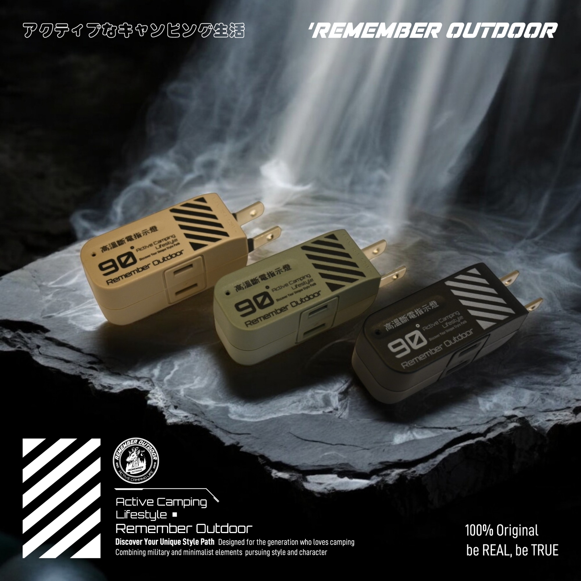 【樂活不露】90°旋轉壁插擴充壁插 EC-05/EC-06 GJ12