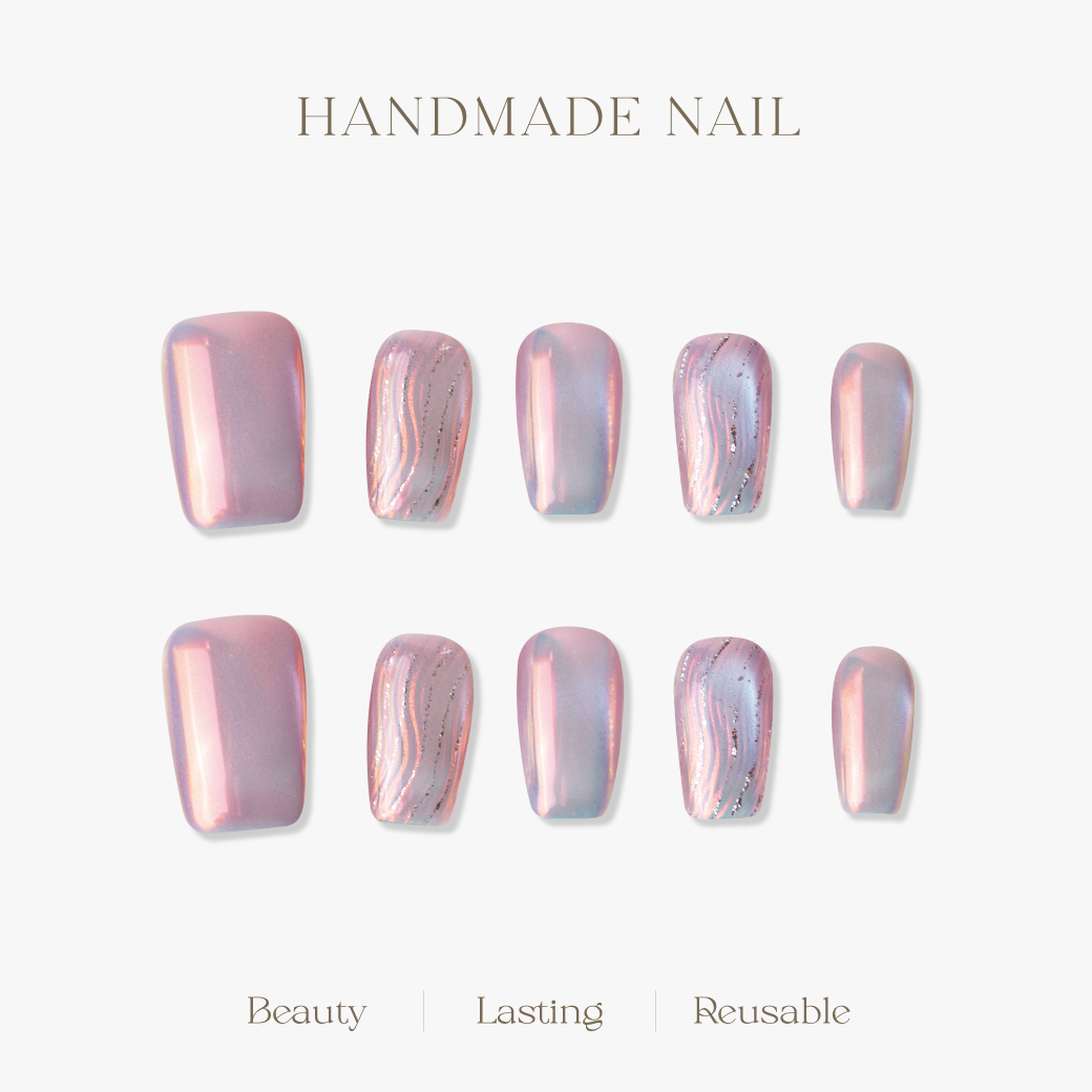 ARTiS di Voce 穿戴美甲片組合-中方-幻彩波光