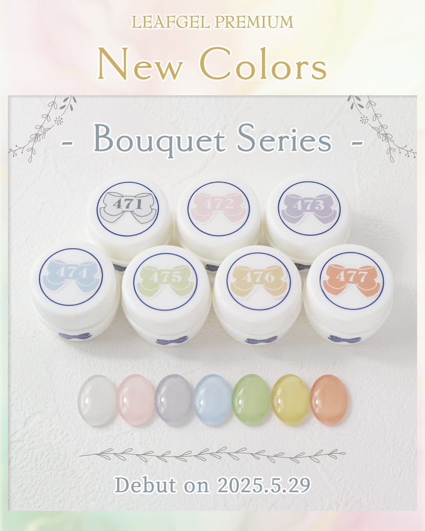 LEAFGEL PREMIUM Bouquet Series New 7 colors