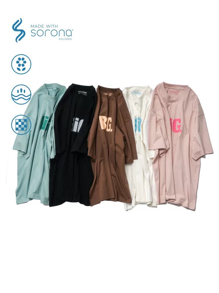 #預購 BTB 25SS 255G 索羅娜sorona 涼感 BIG印花 圓領短踢 五色